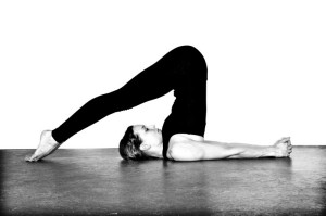 Halasana, plow pose